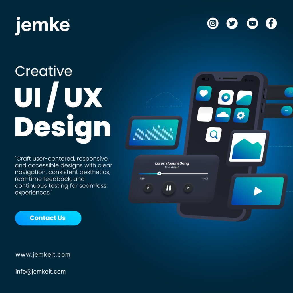 UI/UX Designings